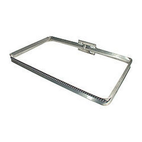 Trash Bag Holder - Junior - Wall Mount - 10.75 x 10 in - Aluminum - Natural - Kitchen Bags - Each