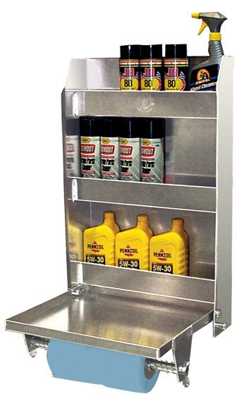 Trailer Cabinet - 19.5 x 30 x 5.5 in - Aluminum - Natural - Each