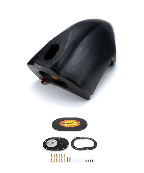 Fuel Cell with Tail Tank - 28 gal - 12 AN Fuel Pickup - Top Outlet - Outlaw Style Insert - Smart Trap Baffle - Sprint - Kit