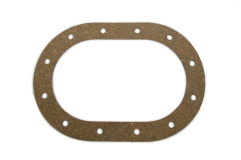 Fuel Cell Fill Plate Gasket - 12-Bolt - 3.485 x 5.5 in Oval - Cork - Natural - Each