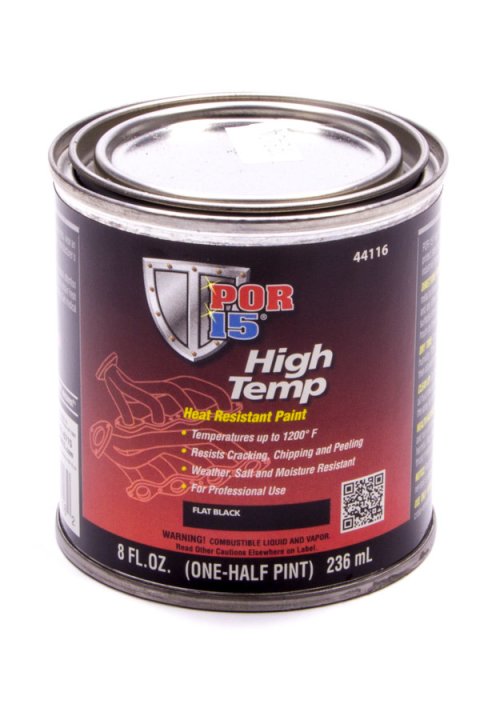 Paint - High Temperature - Urethane - Gray - 8 oz Can - Each