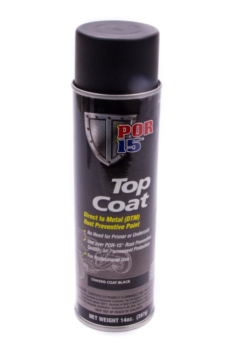 Paint - Chassis Coat - Urethane - Black - 14 oz Aerosol - Each