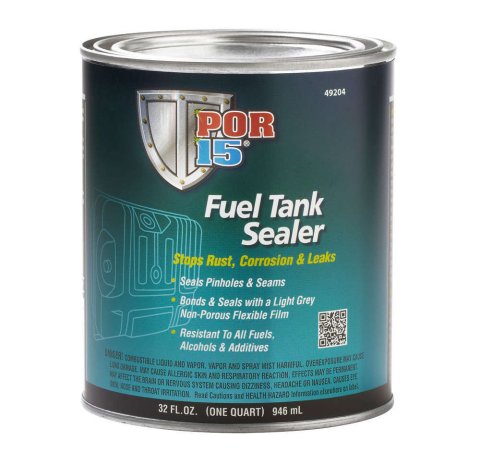 Gas Tank Sealer - All Fuel Resistant - Clear - 1 qt Can - Each
