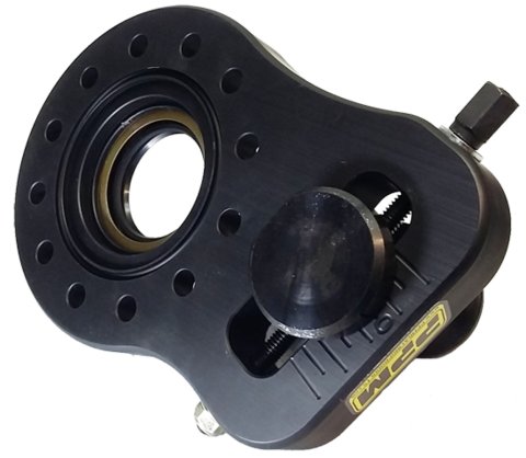 Panhard Bar Bracket - Pinion Mount - Bolt-On - Single Adjustable - Aluminum - Black Anodized - Quick Change - Each