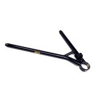 Control Arm - Tubular - Driver Side - Lower - 16.625 in Long - Screw-In Ball Joint - Steel - Black Powder Coat - XR1 Rocket - Each