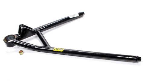 Control Arm - Tubular - Passenger Side - 3/4 in Rod End Style - Lower - 19 in Long - Screw-In Ball Joint - Steel - Black Powder Coat - Rocket Chassis - Each