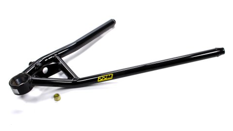 Control Arm - Tubular - Passenger Side - 3/4 in Rod End Style - Lower - 19 in Long - Screw-In Ball Joint - Steel - Black Powder Coat - Rocket Chassis - Each