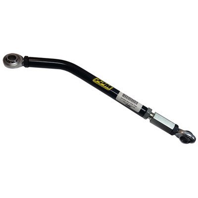 Suspension Tube - Bent - 0.875 in OD - 15 in Long - 5/8-18 in Female Thread - Steel Rod Ends / Adjuster Included - Steel - Black Powder Coat - Each