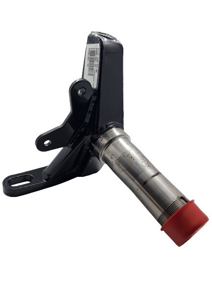 Spindle - Stock Pin Height - 6 Degree - 3-1/2 in Caliper Mount - Driver Side - Steel - Black Powder Coat - Longhorn 2019-24 - Each