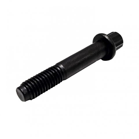 Rocker Arm Bolt - 8 mm x 1.25 Thread - 35 mm Long - Steel - Black Oxide - GM LS-Series - Each