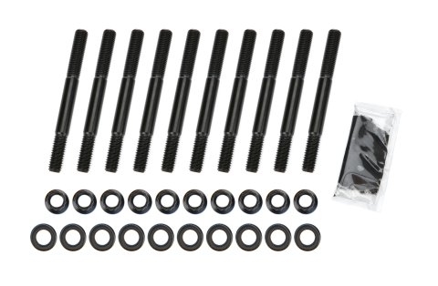 Main Stud Kit - 12 Point Nuts - 2-Bolt Mains - Chromoly - Black Oxide - GM LT-Series - Kit