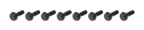 Flywheel Bolt Kit - 10 mm x 1.0 Thread - 16 mm Long - 12 Point Head - Steel - Black Oxide - Ford PowerStroke 2003-10 - Set of 10
