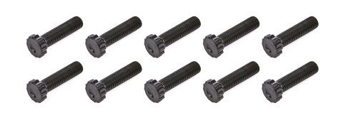 Flywheel Bolt Kit - 12 mm x 1.25 Thread - 18 mm Long - 12 Point Head - Steel - Black Oxide - Ford PowerStroke 1994-2003 - Set of 10