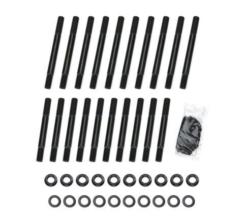 Cylinder Head Bolt Kit - 12 Point Head - Chromoly - Black Oxide - Big Block Ford - Kit