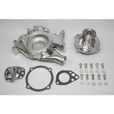 Water Pump - Mechanical - High Performance - 5/8 in Pilot - Aluminum - Polished - Mopar B / RB-Series / 426 Hemi - Kit