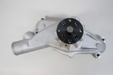 Water Pump - Mechanical - High Performance - 5/8 in Pilot - Short Design - Aluminum - Natural - Big Block Chevy - Each