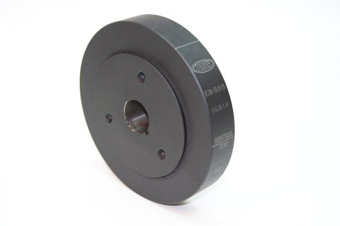 Harmonic Balancer - High Performance Sportsman - 6.750 in OD - Steel - Black Paint - Internal Balance - Small Block Chevy - Each