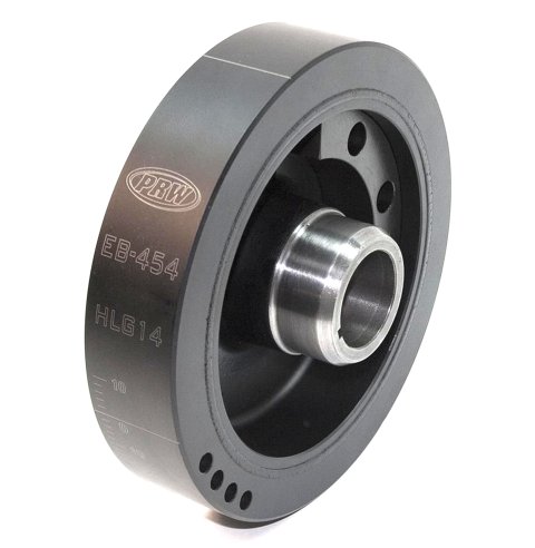 Harmonic Balancer - High Performance Sportsman - 8.000 in OD - Steel - Black Paint - External Balance - Big Block Chevy - Each