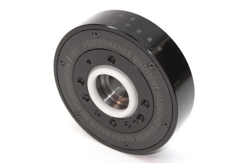 Harmonic Balancer - 6.400 in OD - Steel - Black Paint - External Balance - Small Block Ford - Each