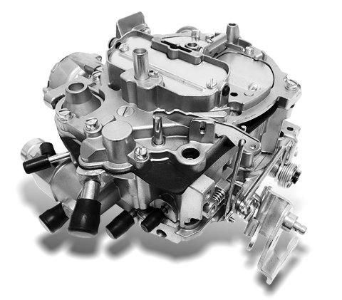 Carburetor - 4-Barrel - 800 CFM - Spread Bore - Electric Choke - Air Valve Secondary - Single Inlet - Aluminum - Natural - Each