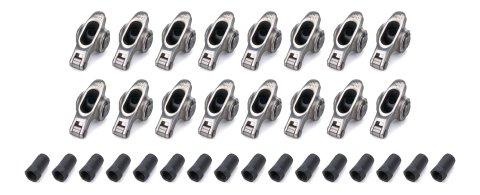 Rocker Arm - Elite Series - 7/16 in Stud Mount - 1.70 Ratio - Full Roller - Stainless - Big Block Chevy - Set of 16