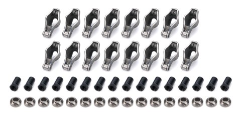 Rocker Arm - Sportsman - 7/16 in Stud Mount - 1.52 Ratio - Roller Tip - Steel - Pontiac V8 - Set of 16
