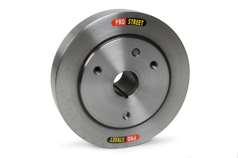 Harmonic Balancer - Pro Street - 6.75 in OD - Iron - Natural - External Balance - Small Block Chevy - Each