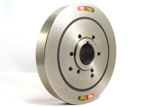 Harmonic Balancer - Pro Street - 7.30 in OD - Iron - Natural - Internal Balance - Small Block Mopar - Each