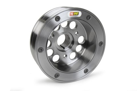 Harmonic Balancer - Pro Sport - 7.520 in OD - SFI 18.1 - Iron - Natural - Internal Balance - GM LS-Series - Each
