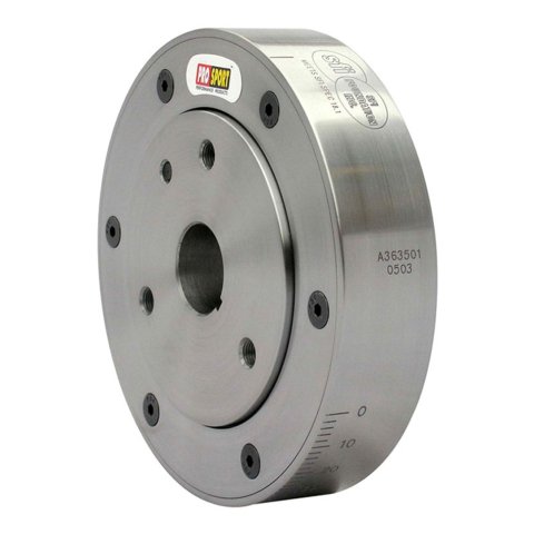 Harmonic Balancer - Pro Sport - 6.61 in OD - SFI 18.1 - Iron - Natural - External Balance - Small Block Chevy - Each