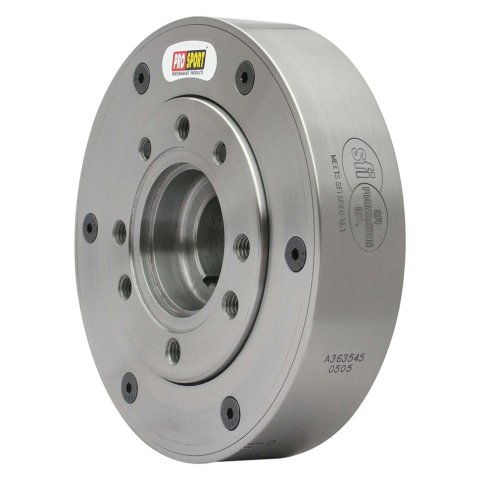 Harmonic Balancer - Pro Sport - 6.61 in OD - SFI 18.1 - Iron - Natural - 28 oz External Balance - Small Block Ford - Each