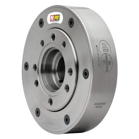 Harmonic Balancer - Pro Sport - 6.61 in OD - SFI 18.1 - Iron - Natural - 50 oz External Balance - Small Block Ford - Each