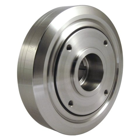 Harmonic Balancer - Pro Racer - 6.61 in OD - SFI 18.1 - Iron - Natural - Internal Balance - Pontiac V8 - Each