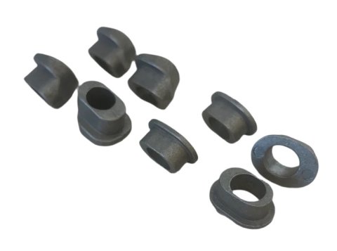 Intake Manifold Adapter Bushing - Professional Products Small Block Chevy to Vortec Heads - Aluminum - Natural - Small Block Chevy - Set of 8