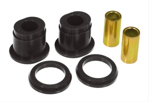 Axle Pivot Bushing - Polyurethane / Steel - Black / Cadmium Plated - Ford Fullsize Truck 1965-79 - Kit