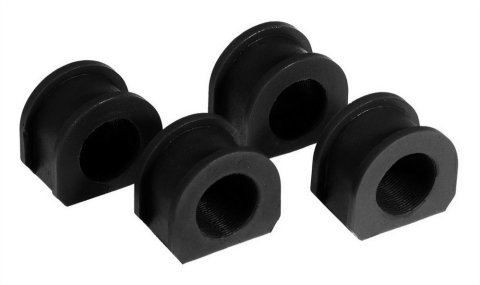 Sway Bar Bushing - Front - Non-Greasable - 1.25 in Bar - Polyurethane - Black - GM Fullsize SUV / Truck 1973-91 - Set of 4