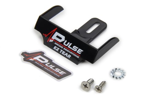 Helmet Tear Off Ramp - Adjustable - Black - Each