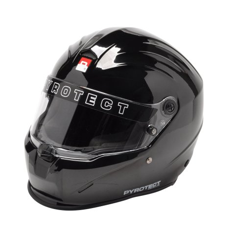 Helmet - ProSport Duckbill - Full Face - Snell SA2020 - Head and Neck Support Ready - Gloss Black - Medium - Each