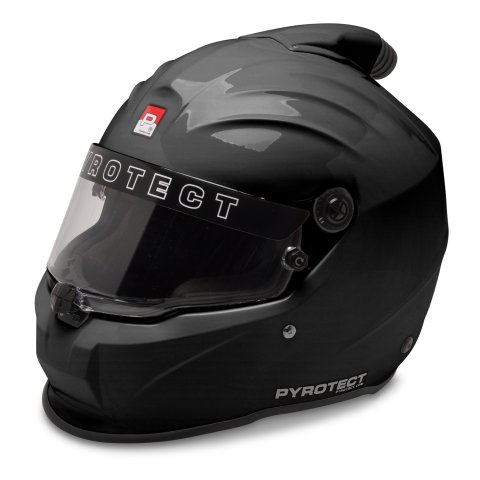 Helmet - ProSport Duckbill - Full Face - Top Air - Snell SA2020 - Head and Neck Support Ready - Gloss Black - Medium - Each