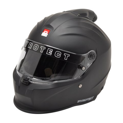 Helmet - ProSport Duckbill - Full Face - Top Air - Snell SA2020 - Head and Neck Support Ready - Flat Black - Small - Each