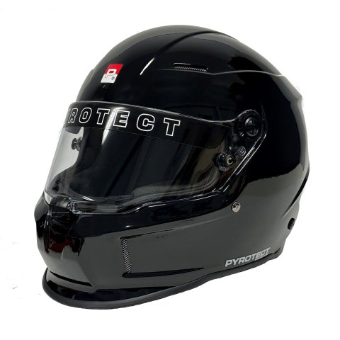 Helmet - Pro Air Flow - Full Face - Snell SA2020 - Head and Neck Support Ready - Gloss Black - Large - Each