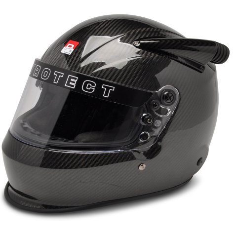 Helmet - Ultra Sport - Full Face - Snell SA2020 - Head and Neck Support Ready - Carbon Fiber - Medium - Each