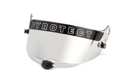 Helmet Shield - Chrome - Pyrotect ProSport Helmet - Each