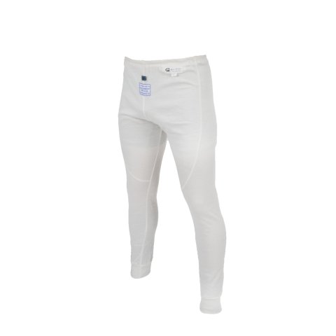 Underwear Pant - FIA Approved - Fire Retardant - Nomex - White - Medium - Each