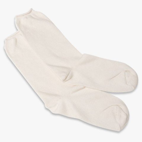 Socks - Sport Heavy Duty - SFI 3.3 - Nomex - White - Large - Pair