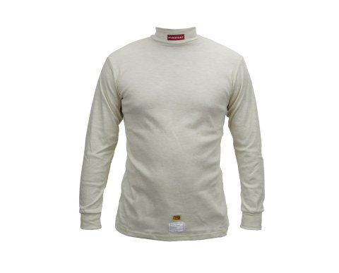 Underwear Top - Pro-One - FIA Approved - Long Sleeve - High Collar - Nomex - White - Large - Each