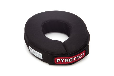 Neck Support - 360 Degree - SFI 3.3 Padded - Straight - Fire Retardant Cotton Cover - Black - Youth Size - Each