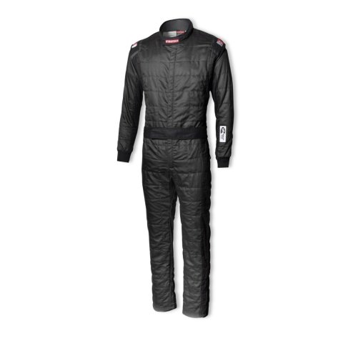 Driving Suit - Sportsman Deluxe - 1-Piece - SFI 3.2A/1 - Single Layer - Proban - Black - Medium - Each