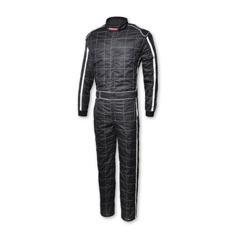Driving Suit - Ultra-1 - 1-Piece - SFI 3.2A/1 - Single Layer - Proban - Black - X-Large - Each