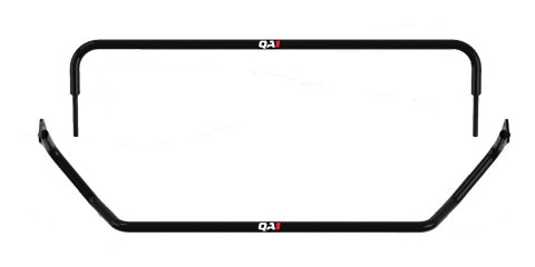 Sway Bar - Front / Rear - 1 in Diameter Front - 0.875 in Diameter Rear - Greasable Polyurethane Bushings - Steel - Black Powder Coat - Chevy Camaro 2010-11 - Kit